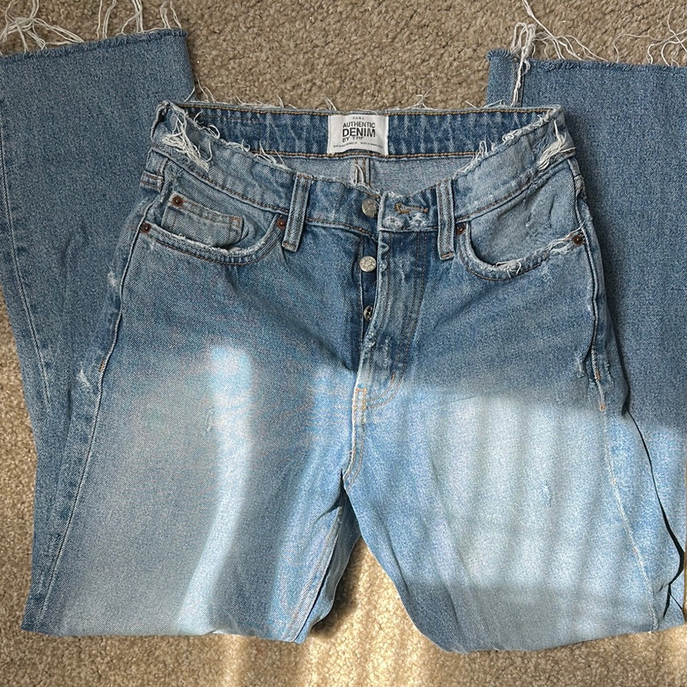 ZARA Vintage Blue Denim Jeans